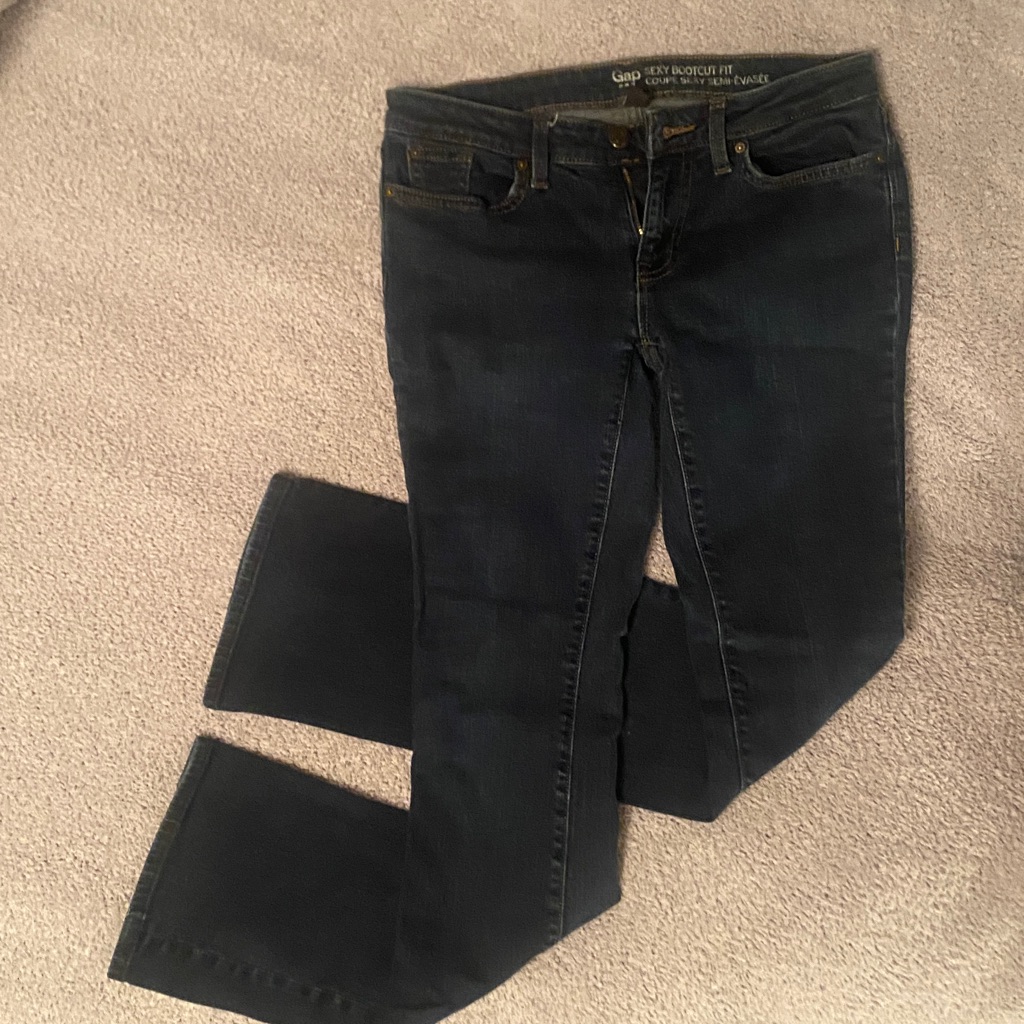 Gap Womens Sexy Bootcut Fit Dark Indigo Bootcut Jeans